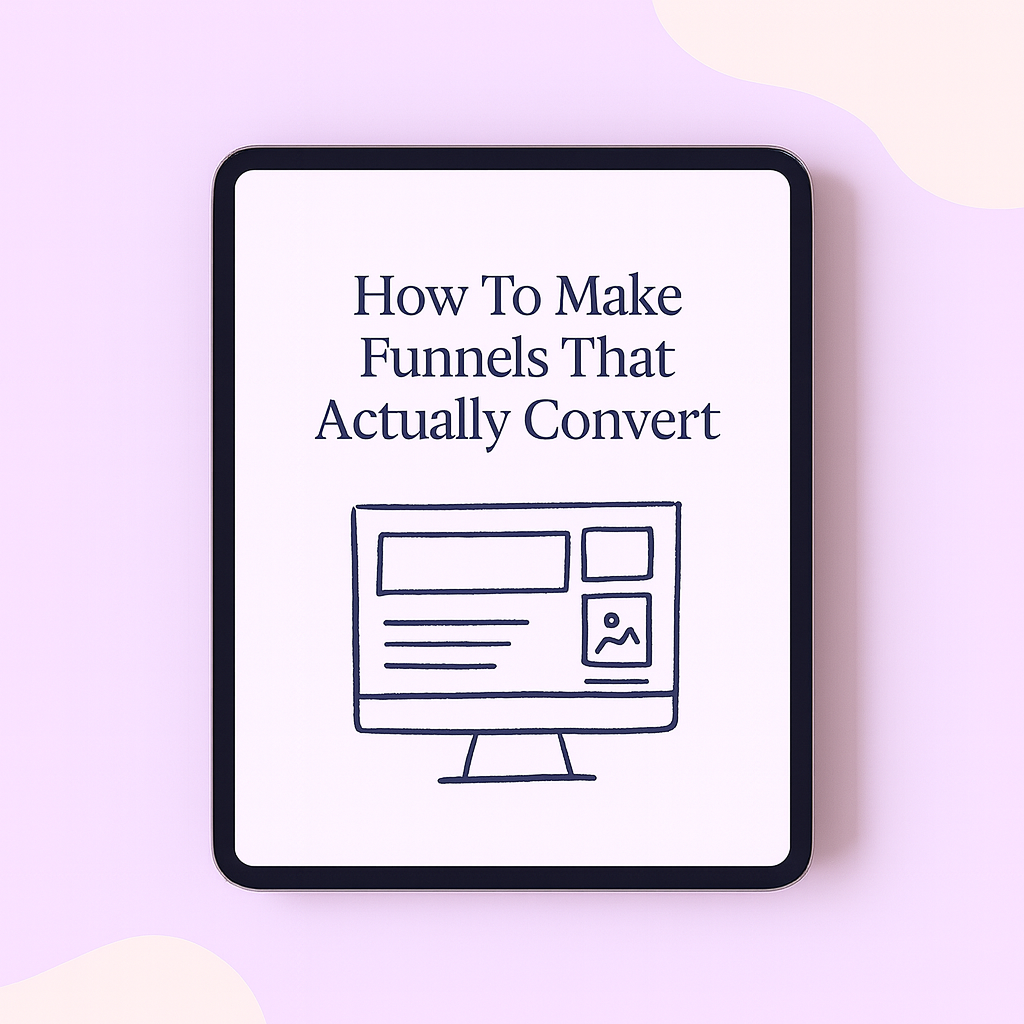 How To Make Funnels That Actually Convert