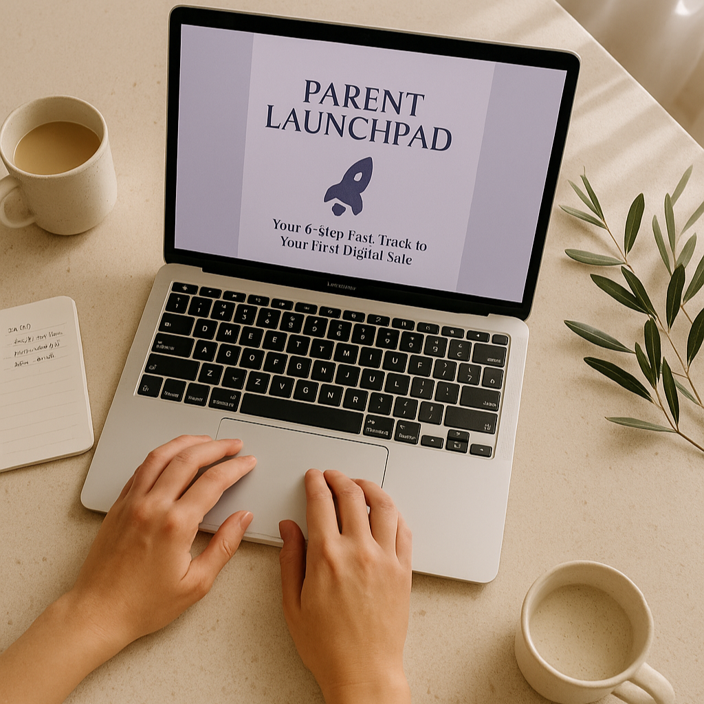 Parent Launchpad: Your 6-Step Fast-Track to Your First Digital Sale